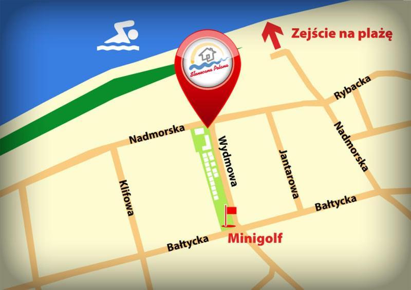 Domki Letniskowe "Sloneczna Polana" Jarosławiec Værelse billede